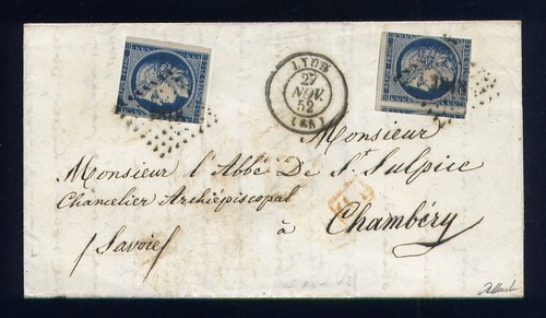 Rare lettre lyon pour - lyon,