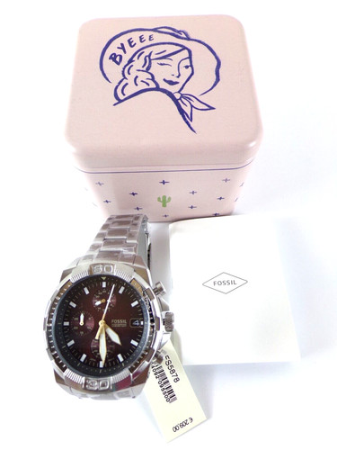 Fossil montre homme bronson - montre,