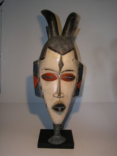 Masque africain gouro - masque,