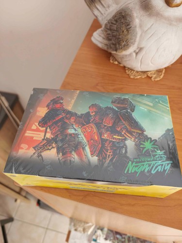 Cyberpunk tcg booster box - tcg, beta