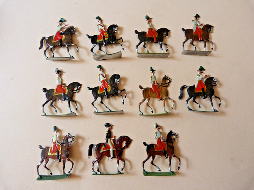 Plats étain zinnfiguren - d'étain,
