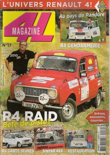 Magazine renault 4 4x4 - 17,