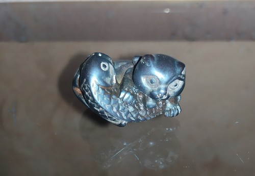 19th japon netsuke ebéne bois - 19th,