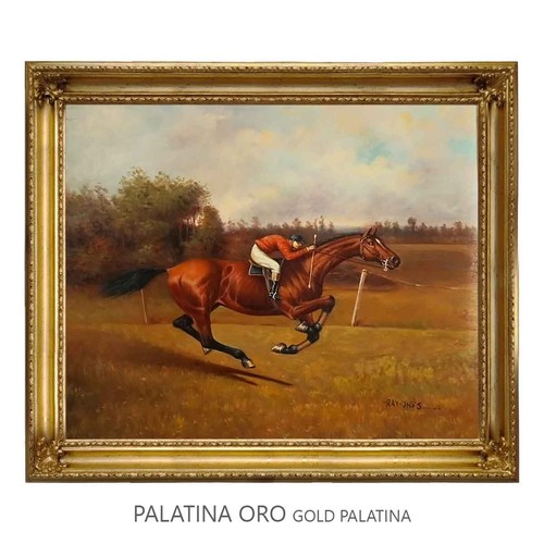 Tableau huile sur toile peint - tableau,