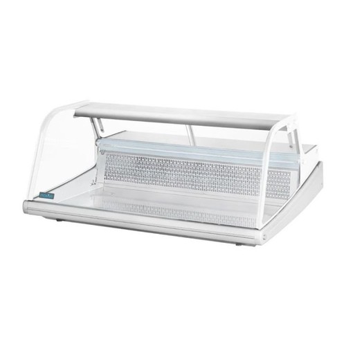 Vitrine inox comptoir - vitrine,
