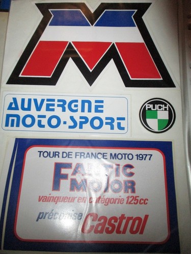 Autocollants moto fantic - 4,