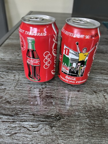 Coca cola deux cannettes - cola,