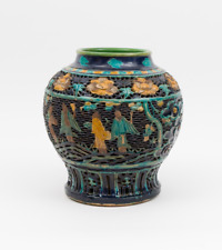 Chine - Jarre à double paroi Fahua 16eme siècle