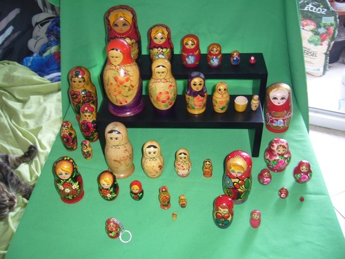 Lot poupées russes - 10,