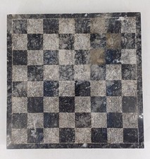 Plateau échiquier en marbre