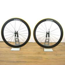 Vintage Corima Carbon Tubular 45mm Road Bike Wheelset W/ Tufo S3 Lite Tires