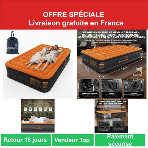 Luxchoice matelas gonflable - gonflable, 2