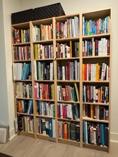 IKEA Billy Bookcase Birch Six (6) Columns - Mint conditions