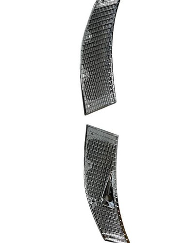 Grille ventilation chromée - grille, de