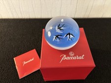 Baccarat Crystal Birds Paper Press Ball Numbered 108/200