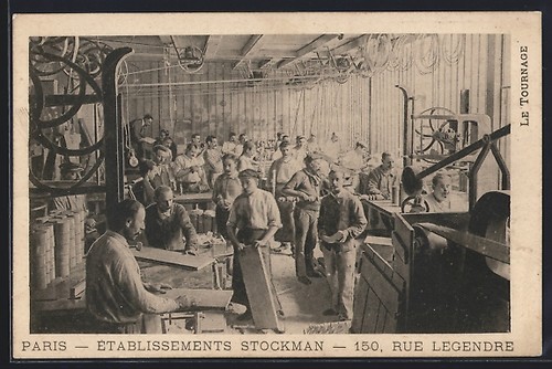 Cpa paris établissements - paris,,