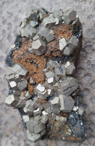 Mineraux lot 3 pyrite - -,