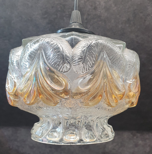 Suspension lustre verre - lustre,