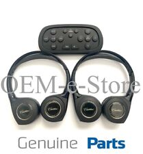 2015 2016 Cadillac Escalade Ceiling BluRay Entertainment Headphones + DVD Remote
