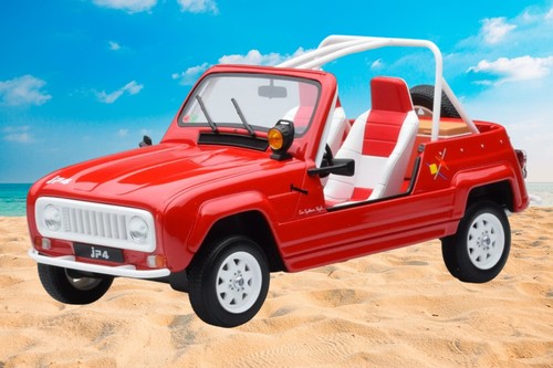Renault jp4 red - renault, (rouge)
