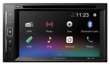 Pioneer AVH-A240DAB Dual DIN CD/DVD/MP3 Car Stereo Touchscreen DAB Bluetooth US