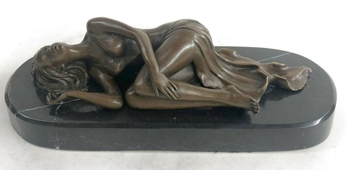 Art deco sculpture lady girl - art,