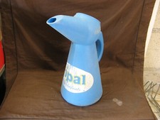 Very Rare Opal Lubricants Garage Advertising Plastic Pour Can