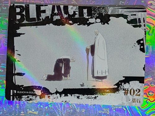 Card holo bleach captain - card,
