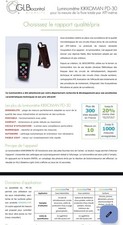 Appareil Lumitester Pd-30