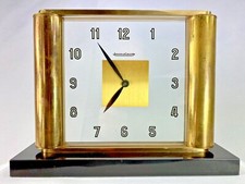 Jaeger-lecoultre Superb Mysterious Clock 1930 Art Deco Adnet Taste