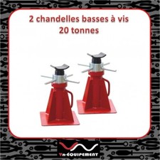 20T Lot de 2 chandelles