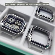 For Casio AE1200 AE1300 Modified Stainless Steel Watch Case Waterproof MetalCase