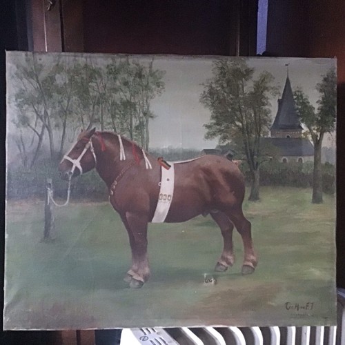 Hst cheval trait bai - de,