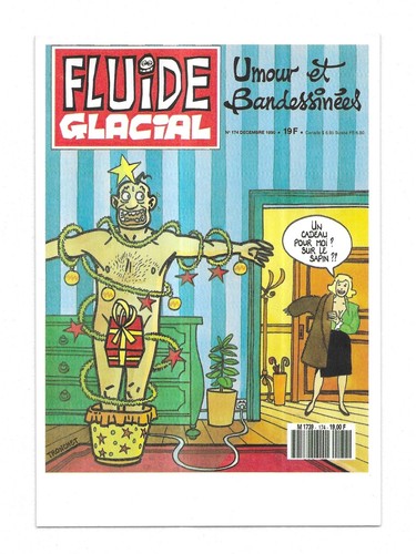 Rare postcard icy - /, fluid