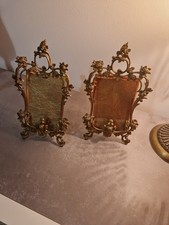 ancien cadre en bronze a poser