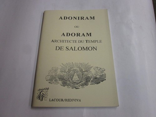 Adoniram adoram architecte - ou,