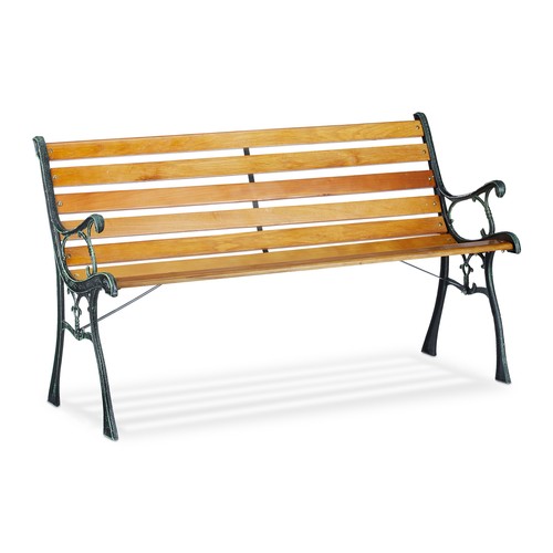 Banc jardin marron - banc,