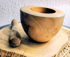 Mortier Avec Pilon En Bois