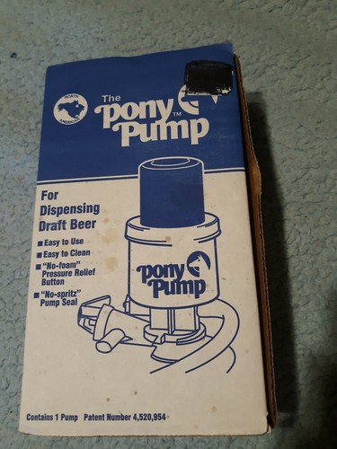 The pony pump beer dispenser - beer,