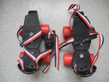 old pair Mistral PGV roller skates game toy vintage roller skates toy