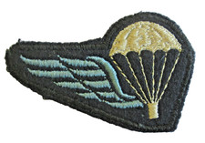 Belgian Army - Paratrooper Patent "B Wing"