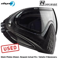 CLEARANCE Used Dye I4 Thermal Anti-Fog Paintball Goggles - Black