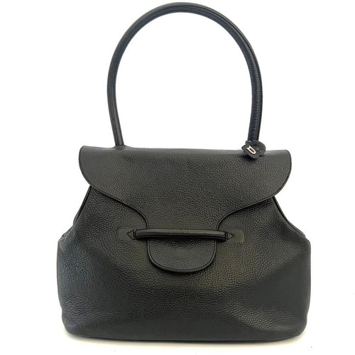 Leather tote delvaux handbag - leather,