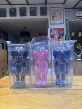 kaws set x3 bff pink black blue open edition 2017
