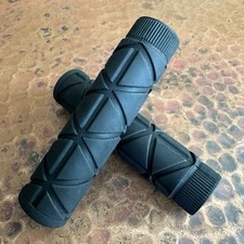 ENDZONE HANDLZ GRIPS VELO MOUNTAIN BIKE MTB BLACK VLG-350 Flangeless Diamond 120