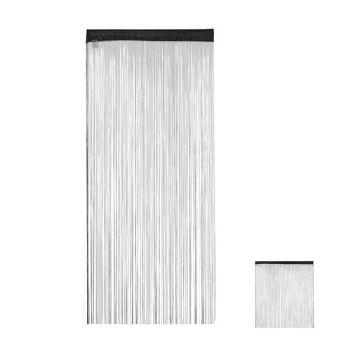 Rideaux fils noir pièces - 2,