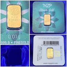 Lingot Or Pur 9999/10000 Fine