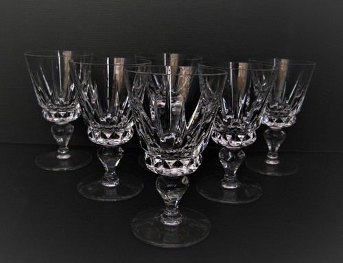3081 6 verres à - ,