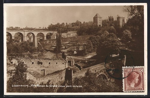 Cpa luxembourg ville basse - luxembourg,,