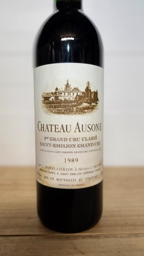 Bouteille chateau ausone - bouteille,